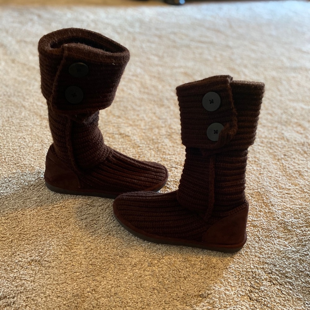 Miss Me sweater boots. Size 7-8